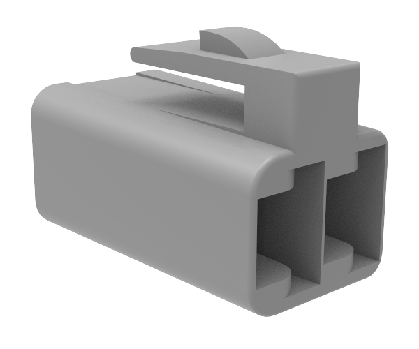 Aptiv (Delphi) 2 Way Gray 56 Series Unsealed Female Connector