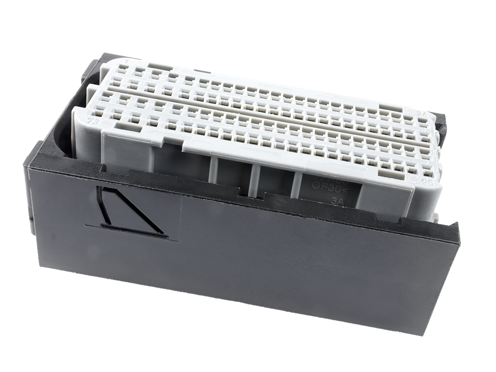 Aptiv (Delphi) 96 Way 1.2 MCP Sealed Female Gray Bottom Code A Connector