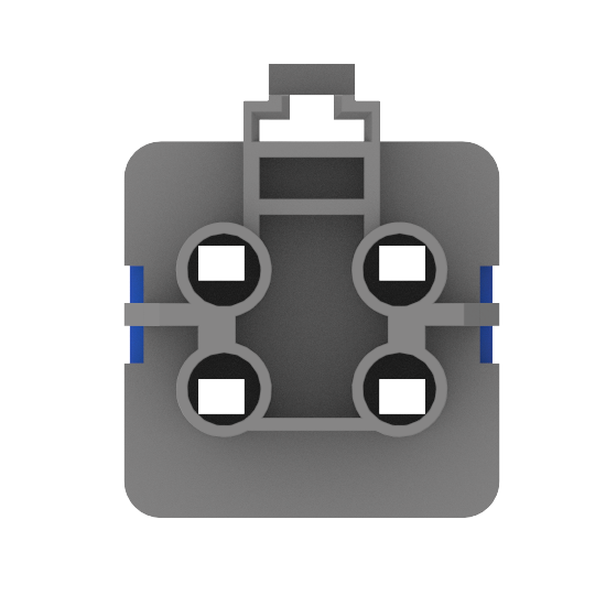Delphi 4 Aay Gray Metri Pack 280 Sealed Female Connector