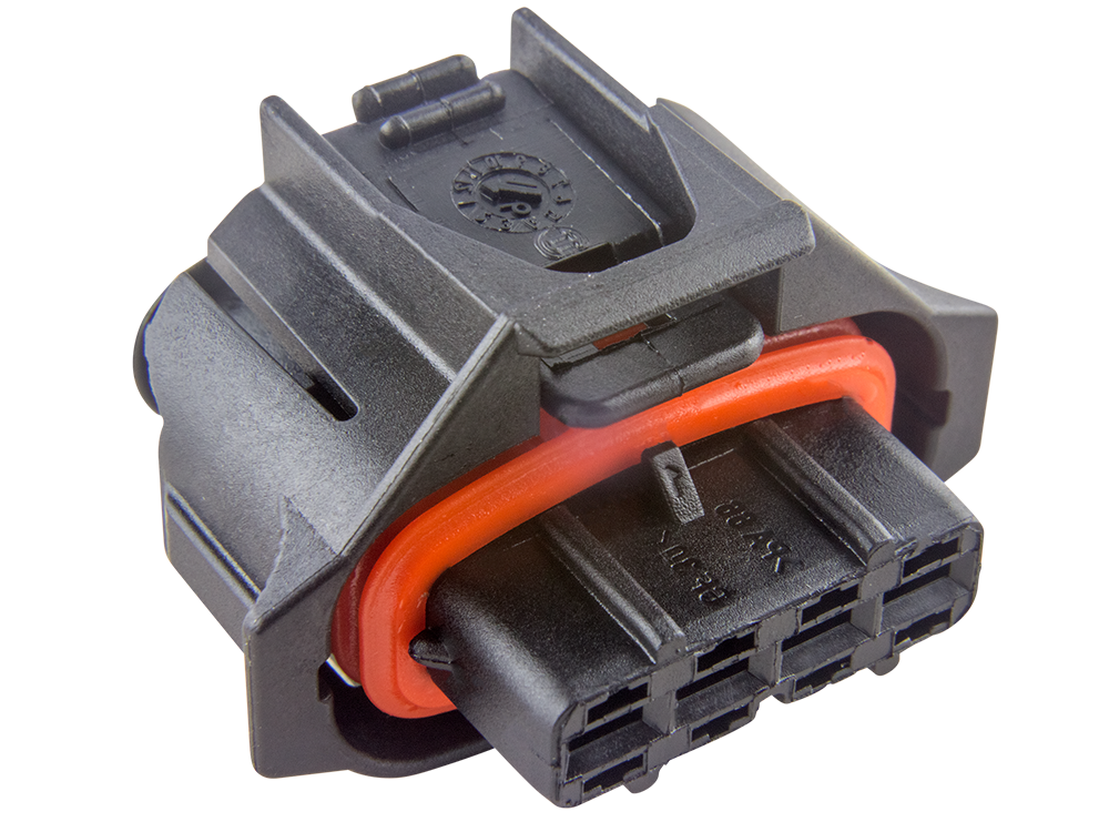 Bosch 4 Way Black Kompakt 1.1m 2.8 Sealed Female Connector