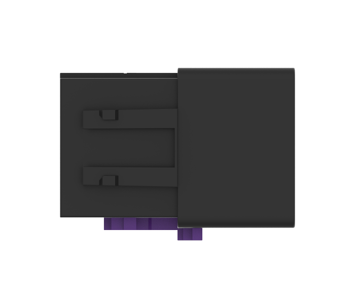 Aptiv (Delphi) 10 Way Black GT 150 Unsealed Male Connector