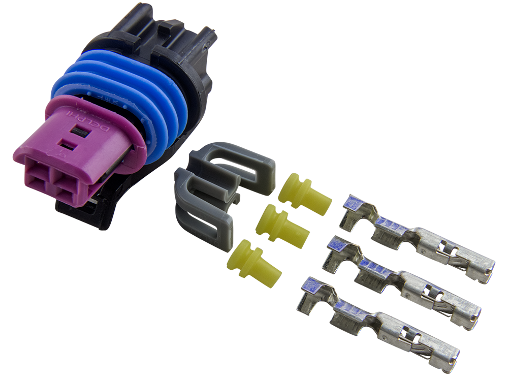 Connector Kit for GM Engine Coolant Temperature Sensor (ECT) Delphi GT 150 3.5mm