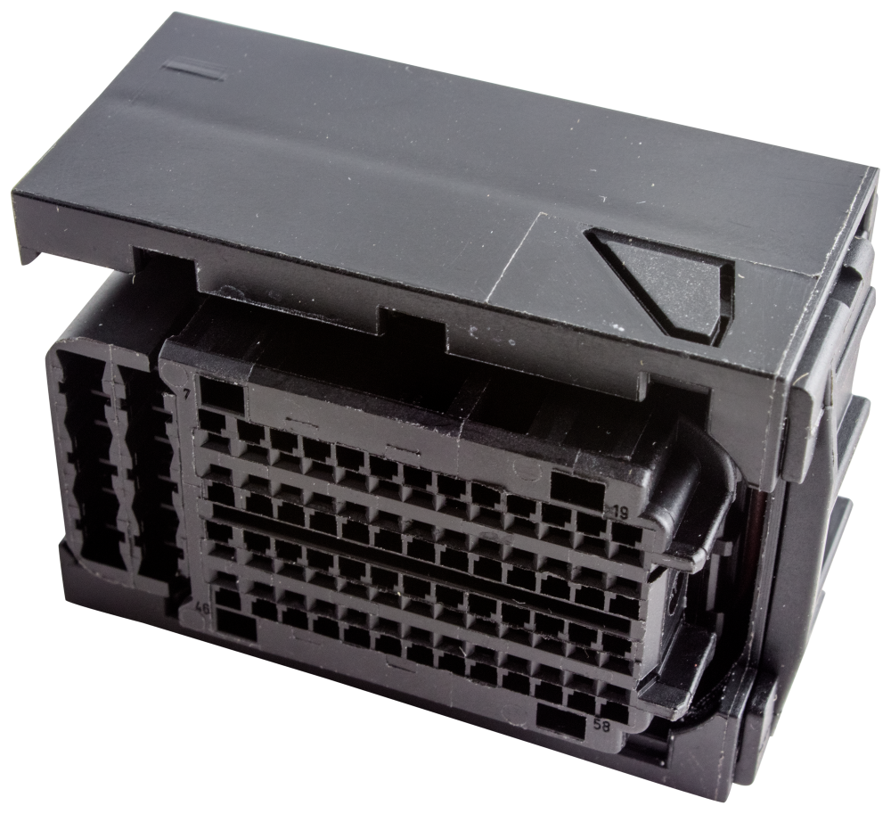 Aptiv (Delphi) 58 Way 1.2 MCP Sealed Female Black Bottom Code Z Connector