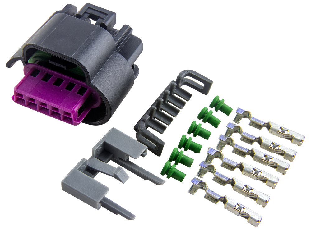 Connector Kit for GM Mass Air Flow MAF Sensor Delphi GT 150 3.5mm Centerline