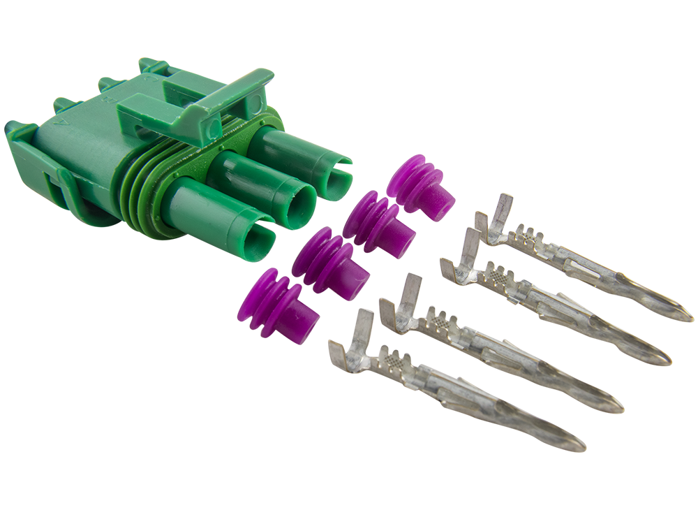 Connector Kit for GM Manifold Absolute Pressure MAP Sensor Delphi Weather Pack