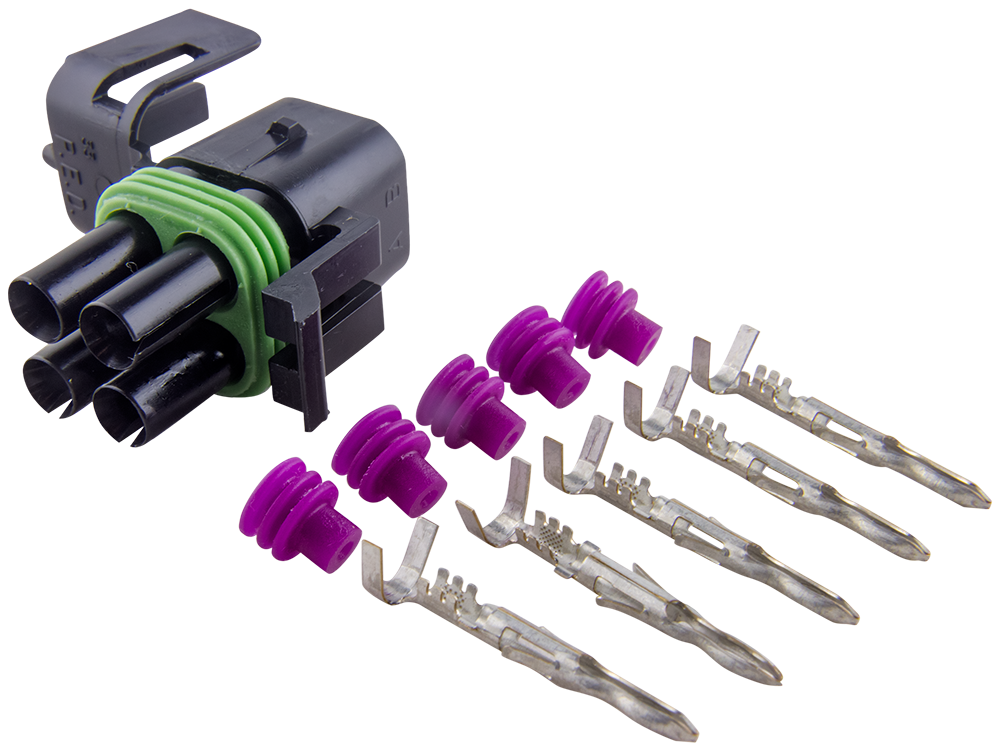 Connector Kit for GM Idle Air Control IAC Valve Delphi Weather Pack Tower