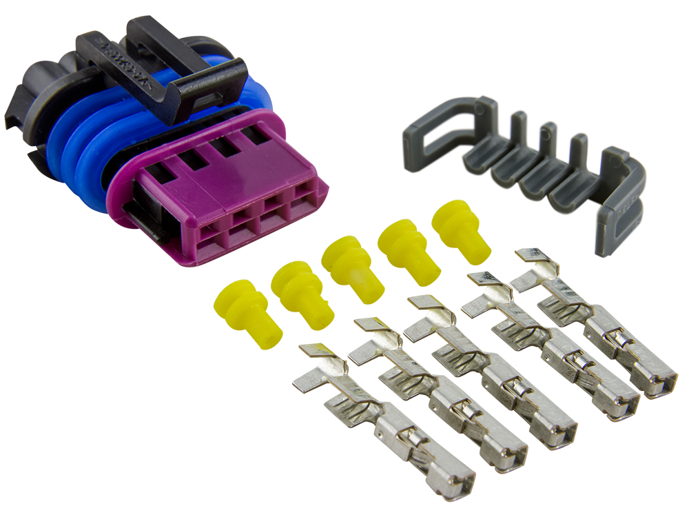 Connector Kit for GM Idle Air Control IAC Valve Delphi GT 150 3.5mm Centerline