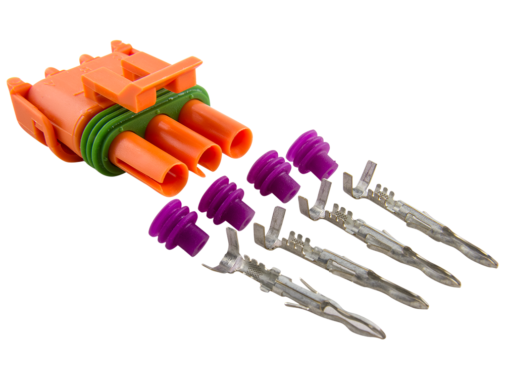 Connector Kit for GM 3 BAR MAP Sensor Delphi Weather Pack