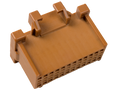 Aptiv (Delphi) 24 Way Brown Micro-Pack 100 Unsealed Female Connector