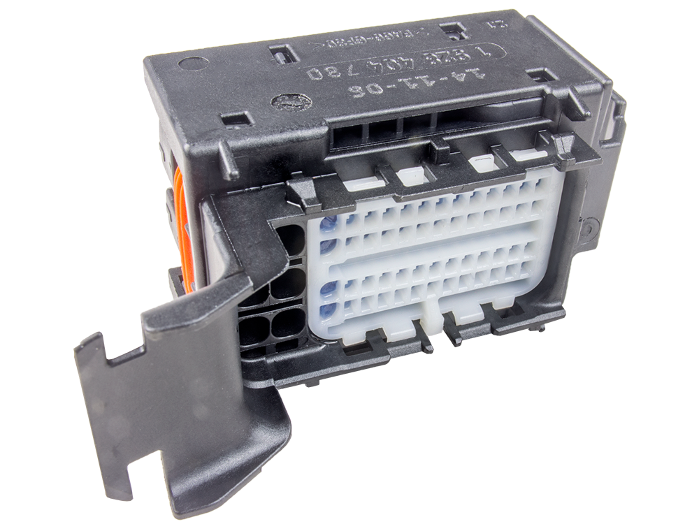 Bosch 58 Way Black Sealed Female Connector Code A Left Wire Exit
