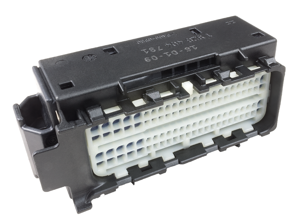 Bosch 96 Way Black Sealed Female Connector Code A Left Wire Exit