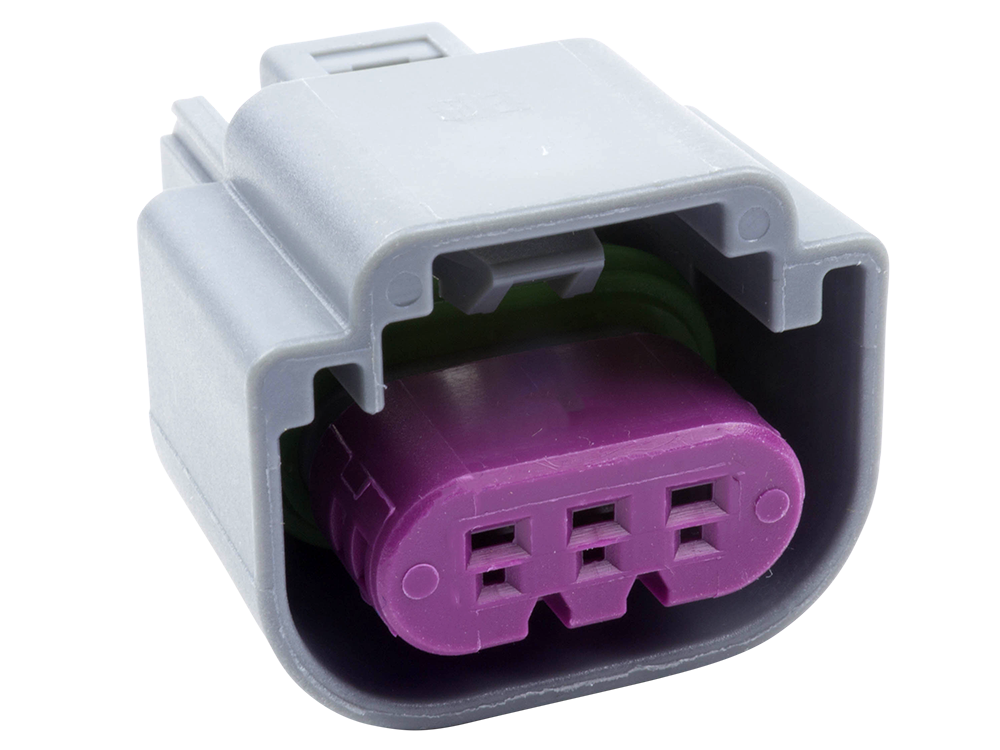 Aptiv (Delphi) 3 Way Gray GT 150 Sealed Female Connector