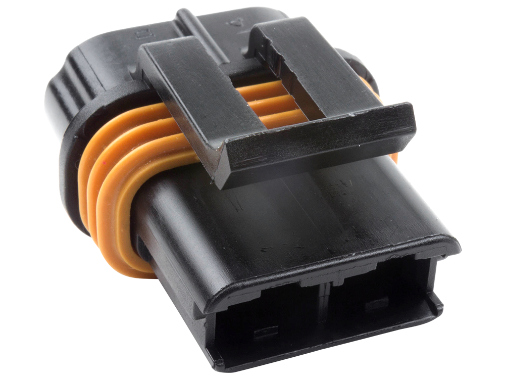 Aptiv (Delphi) 2 Way Black Metri-Pack 630 Sealed Female Connector 12 10 AWG