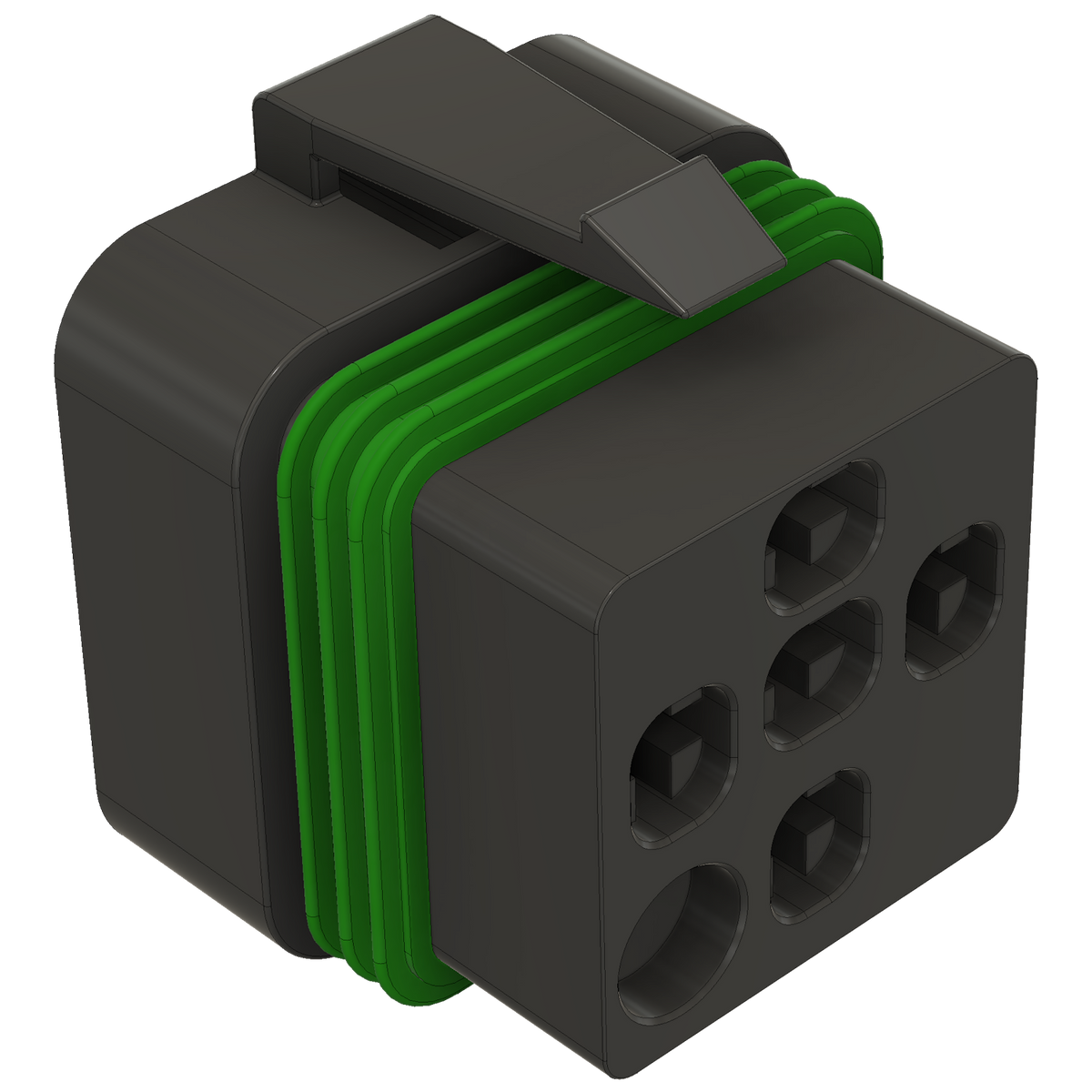 WaterProof ISO Mini 5 way Mini Relay Connector