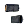 Caspers 4 Way Black Metri-Pack 150 Sealed Male Connector