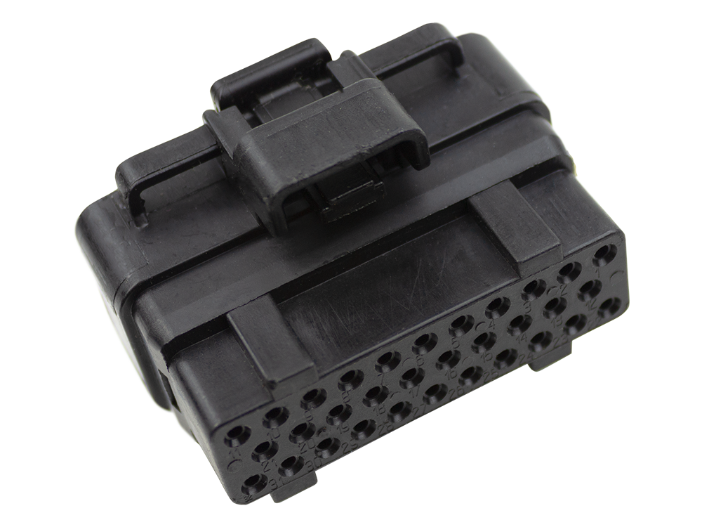 TE Connectivity/AMP 32 Way Black Slective Load Socket ASY Connector
