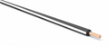 22ga Automotive TXL Wire - BLACK w/ WHITE Stripe