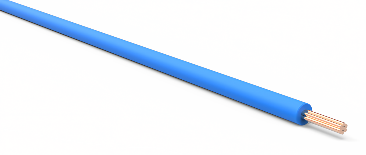 22ga Automotive TXL Wire - LIGHT BLUE