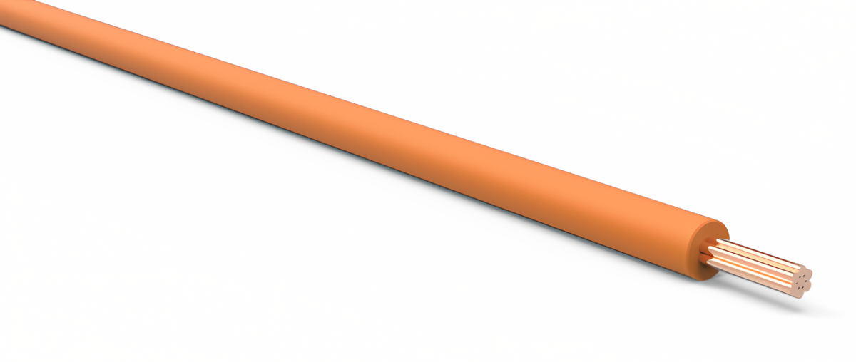 20ga Automotive TXL Wire - ORANGE