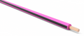 20ga Automotive TXL Wire - PINK w/ BLACK Stripe