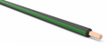 18ga Automotive TXL Wire - BLACK w/ GREEN Stripe