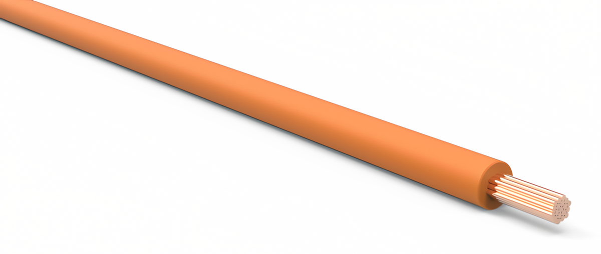 18ga Automotive TXL Wire - ORANGE