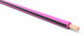 18ga Automotive TXL Wire - PINK w/ BLACK Stripe