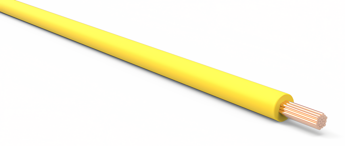 18ga Automotive TXL Wire - YELLOW
