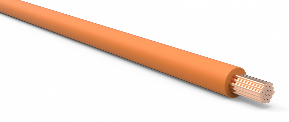 14ga Automotive TXL Wire - ORANGE