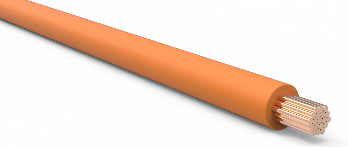 12ga Automotive TXL Wire - ORANGE