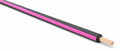 20ga Automotive TXL Wire - BLACK w/ PINK Stripe