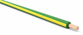 18ga Automotive TXL Wire - DARK GREEN w/ YELLOW Stripe