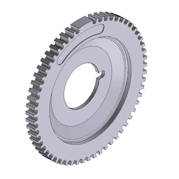 EFI 58x Crank Reluctor for Single Row Timing Set
