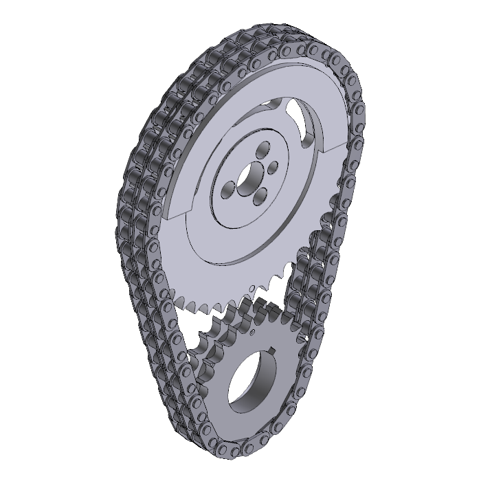 EFI 1x Billet Double Row Timing Set (Step Nose)