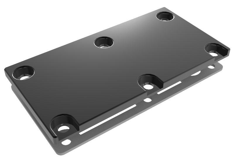 Throttle Body ID Plate - No Artwork