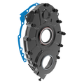 Billet Aluminum Timing Cover w/ CKP w/ Electric Water Pump w/ 2.25" Hub