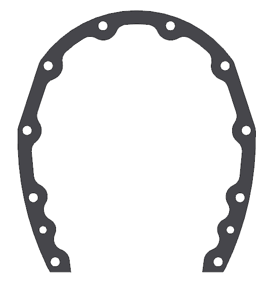 SBC Timing Cover Gasket - 0.060 Inches Thickness