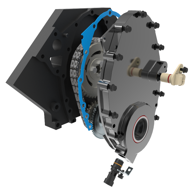 EFI 58x Crank and Cam Signal Conversion Kit w/ 4x CMP in Timing Cover