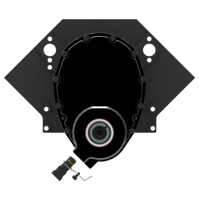 EFI 4x Conversion Kit w/ 1x Cam Sync Distributor w/ Billet Aluminum Timing Cover