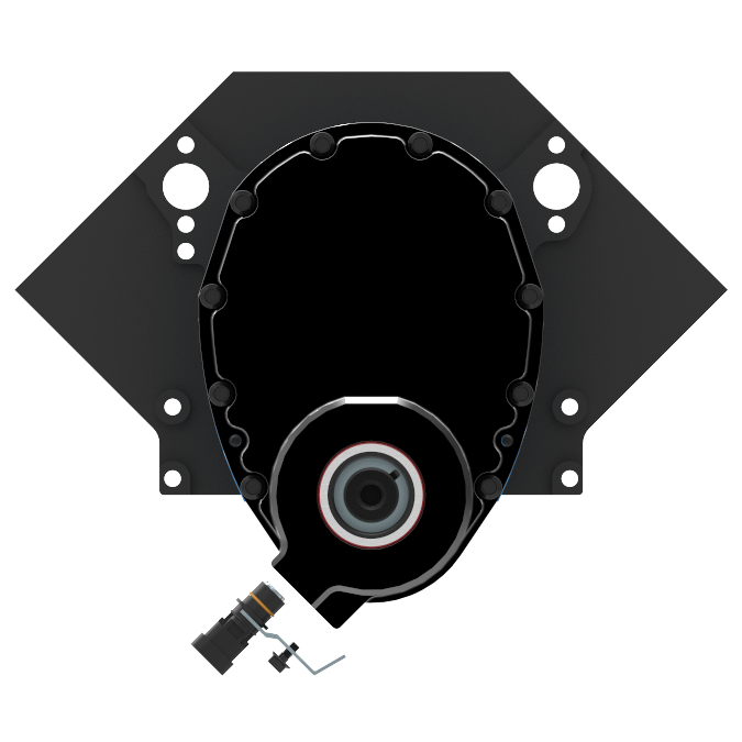 EFI 58x Conversion Kit w/ 1x Cam Sync Distributor w/ Billet Aluminum Timing Cover
