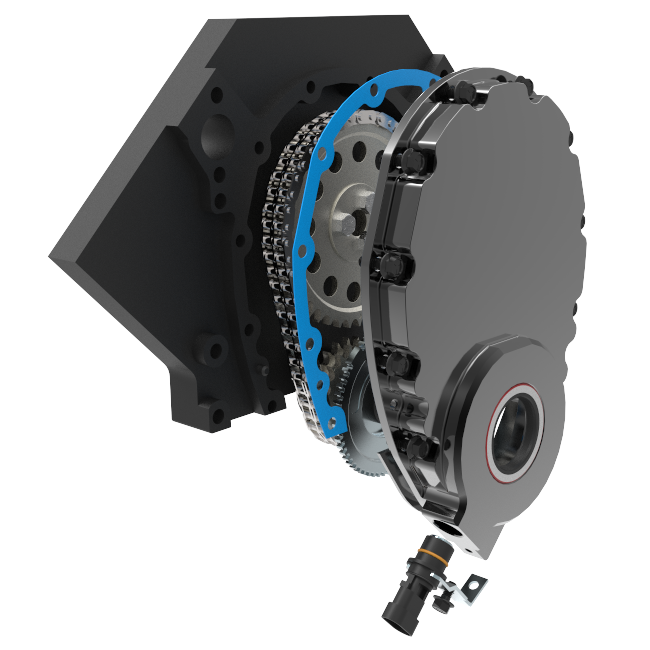 EFI 58x Conversion Kit w/ 1x Cam Sync Distributor w/ Billet Aluminum Timing Cover