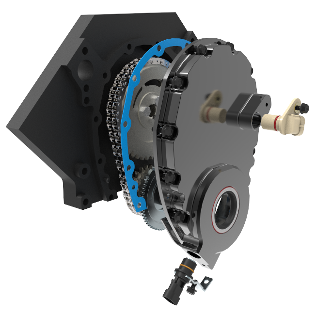 EFI 58x Conversion Kit w/ 1x CMP in Timing Cover (Flat Nose)