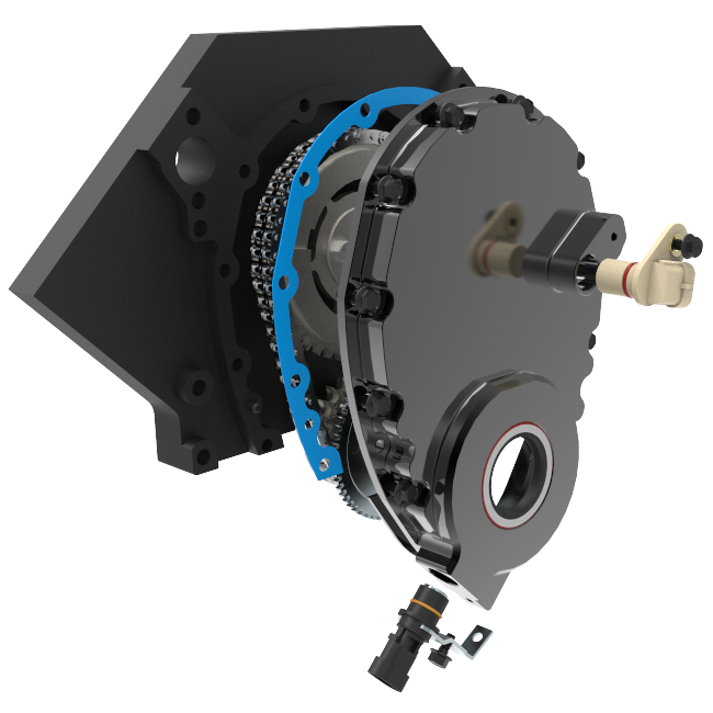 EFI 58x Conversion Kit w/ 4x CMP in Timing Cover (Flat Nose)