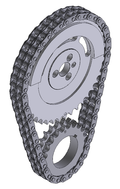 EFI Connection 1x Billet Double Row Timing Set for Gen 1 SBC and LT1 w/ BBC Snout