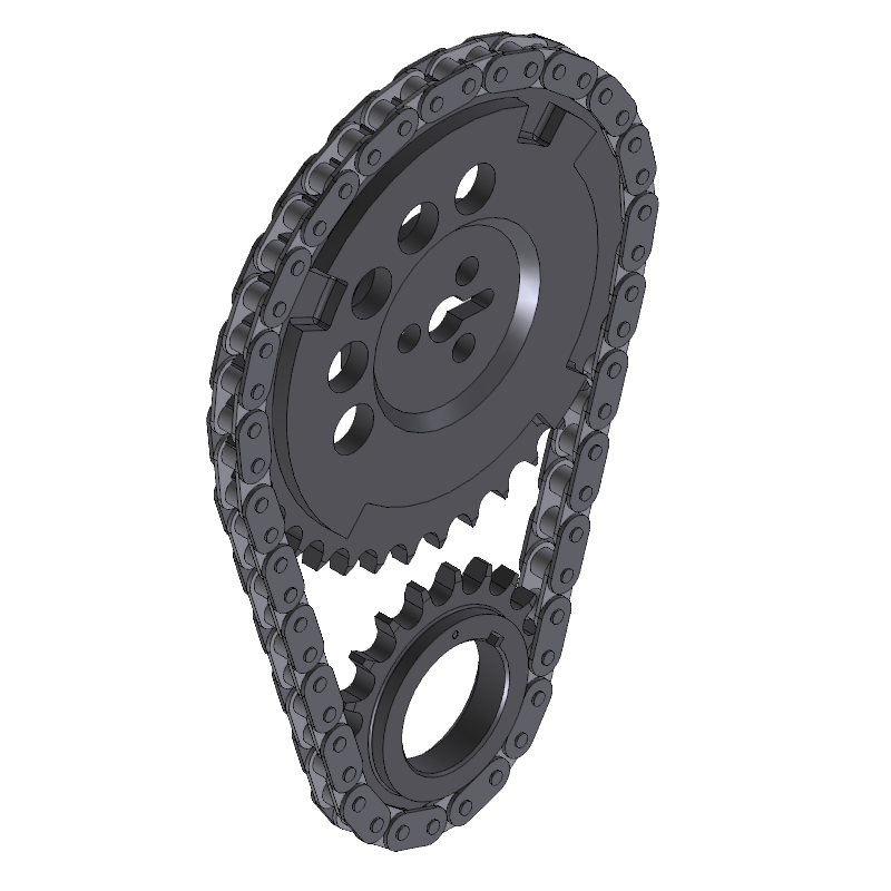 4x BBC Heavy Duty Timing Set - Single Row