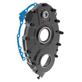 Billet Aluminum Timing Cover w/ CKP w/ Mechanical Water Pump w/ 2.25" Hub