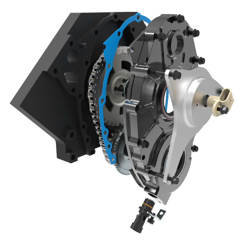 EFI 58x Crank and 1x Cam Conversion Kit (w/ Electric Water Pump w/ 2.25" Hub)