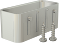 Aluminum Assembly Fixture for 73W & 80W Molex MX123 Connector - Gray