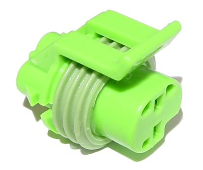 Aptiv (Delphi) 4 Way 2 Usable Light Green Metri-Pack 150 Sealed Female Connector