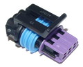 Aptiv (Delphi) 3 Way Black GT 150 Sealed Female Connector